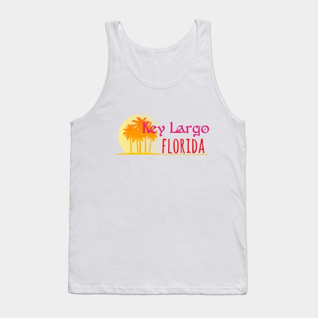 Life's a Beach: Key Largo, Florida Tank Top by Naves